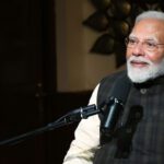 pm modi during a podcast with lex fridman